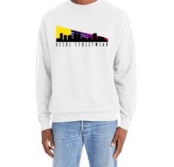 Baltimore's Staple Skyline Crewneck White